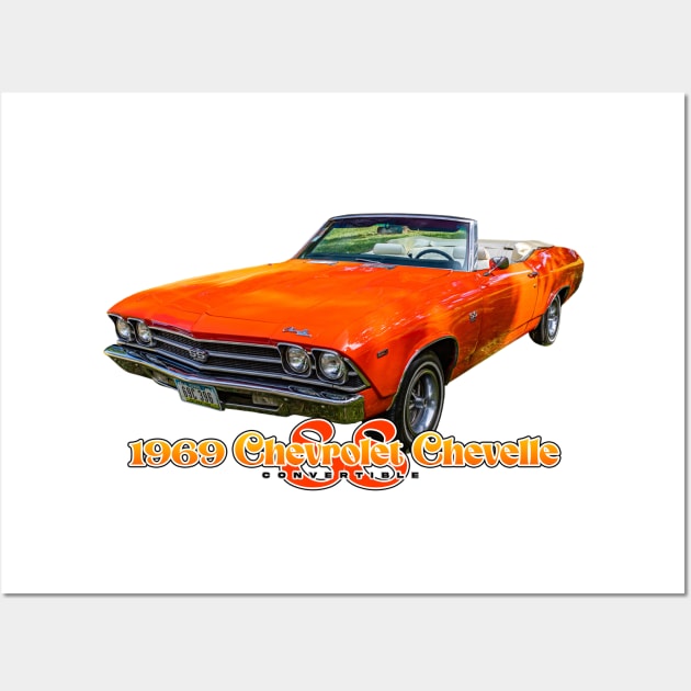 1969 Chevrolet Chevellle SS Convertible Wall Art by Gestalt Imagery